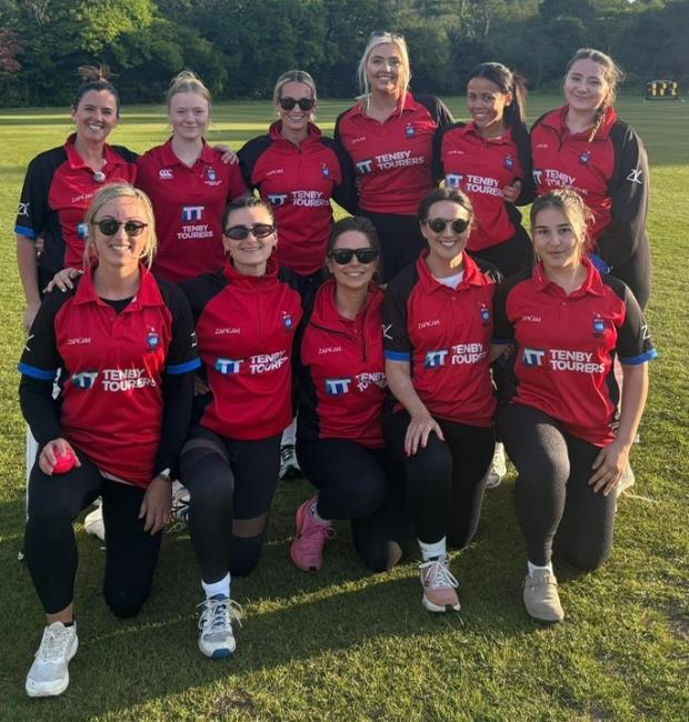 Saundersfoot Ladies - Won well against Carew.