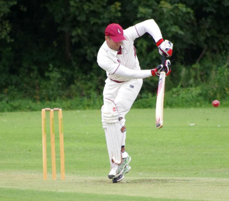 Adam Chandler finished on 144 not out for Cresselly