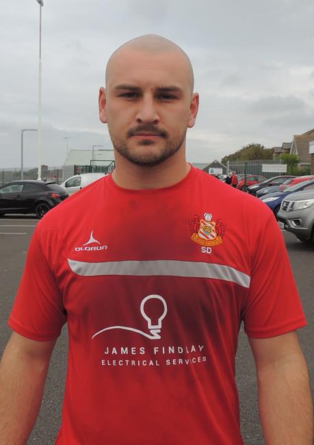 Sam Dolling - No 8 scored for Milford Haven