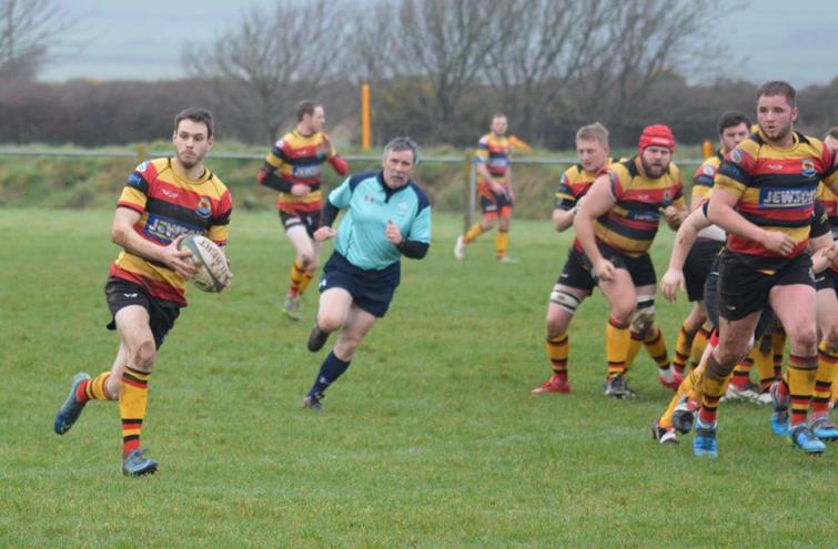 Cardigan attack against The Saints. Picture Ceri Coleman Phillips