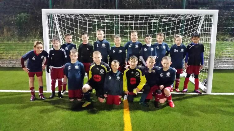 The county U11s squad v Carmarthenshire (away)