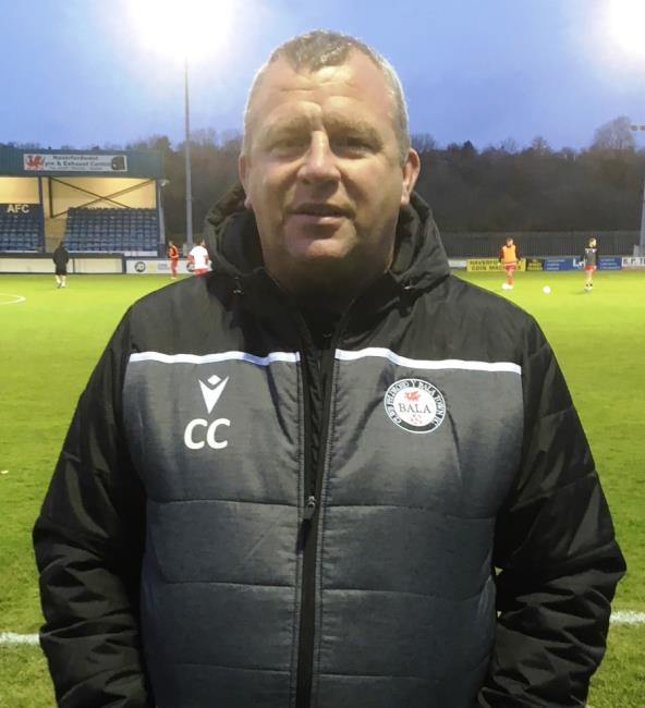 Bala Town manager Colin Caton