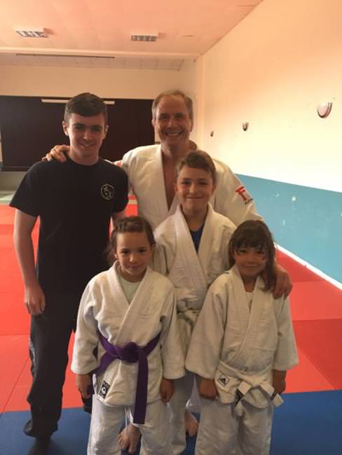 Connor’s climbing high at Neyland Judo Club!