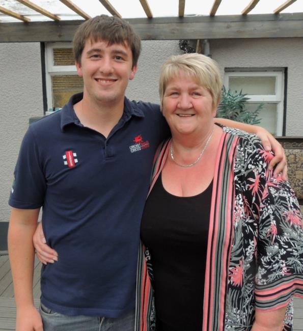 Callum Power and nan Megan Kerrison
