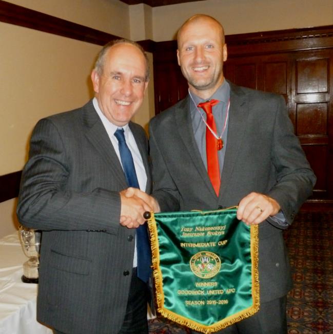 Ceri Richards and Nigel Delaney