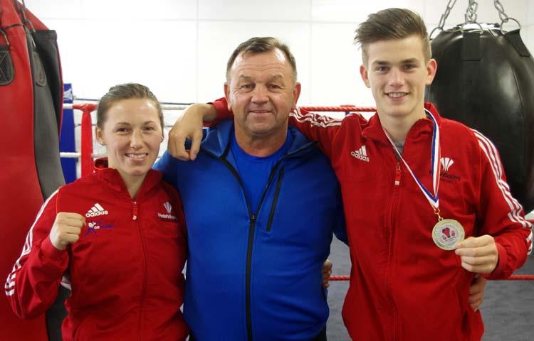 Charlene Jones, Graham Brockway and Mickey McDonagh