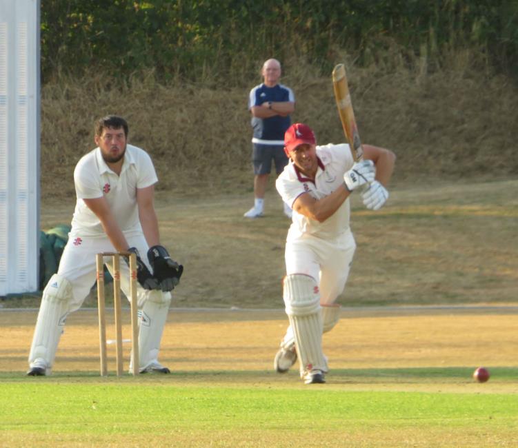 Adam Chandler batted well for Cresselly