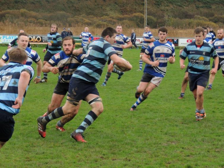 Chris Shousha gets stuck in