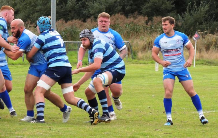 Skipper Chris Shousha on the burst
