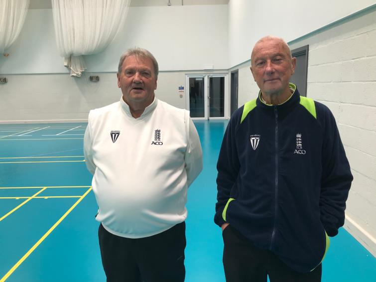 Umpires - Chris Stapleton and Allan Hansen