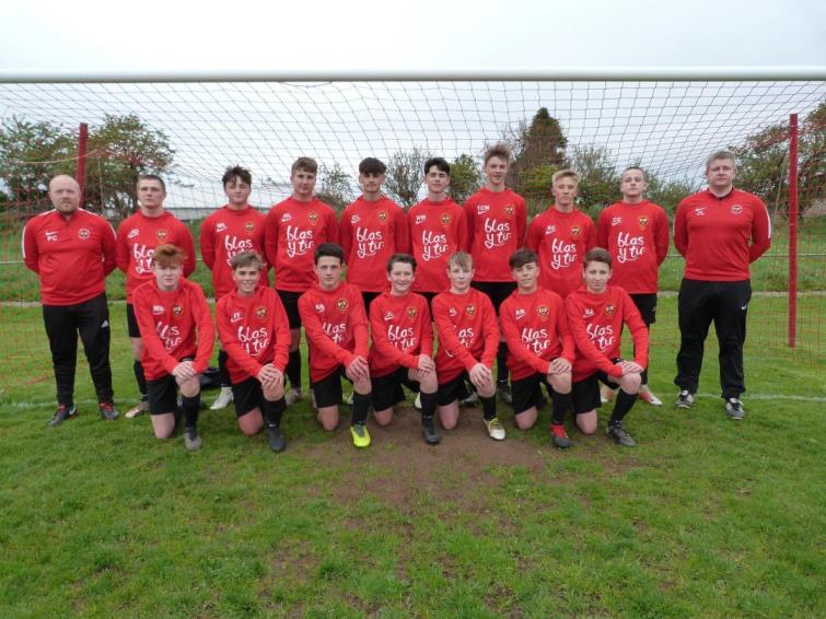 Runners up Clarbeston Road Under 15s