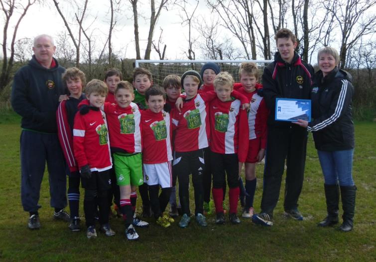 Award for Clarbeston Road AFC