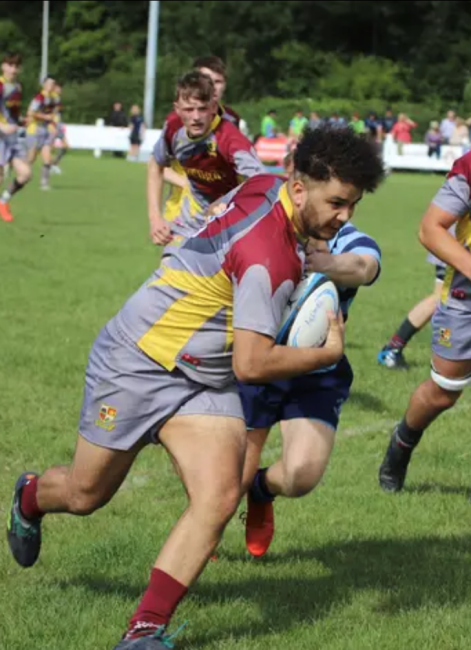 More action from  Aberystwyth v Crymych 