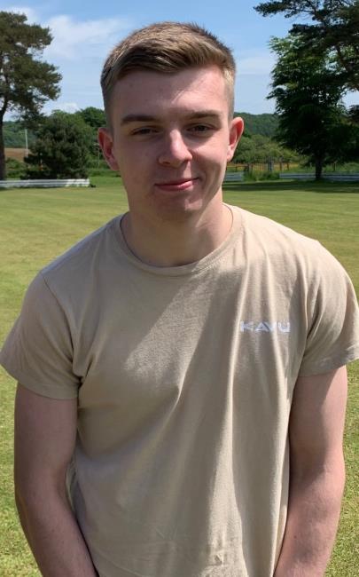 Gethin Scourfield - young Whitland skipper who led the batting