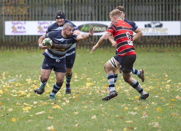 A typical hand-off by Dan Smith
