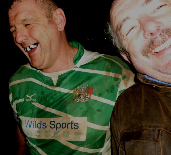 A Dai Ebsworth and Paul Kirk selfie
