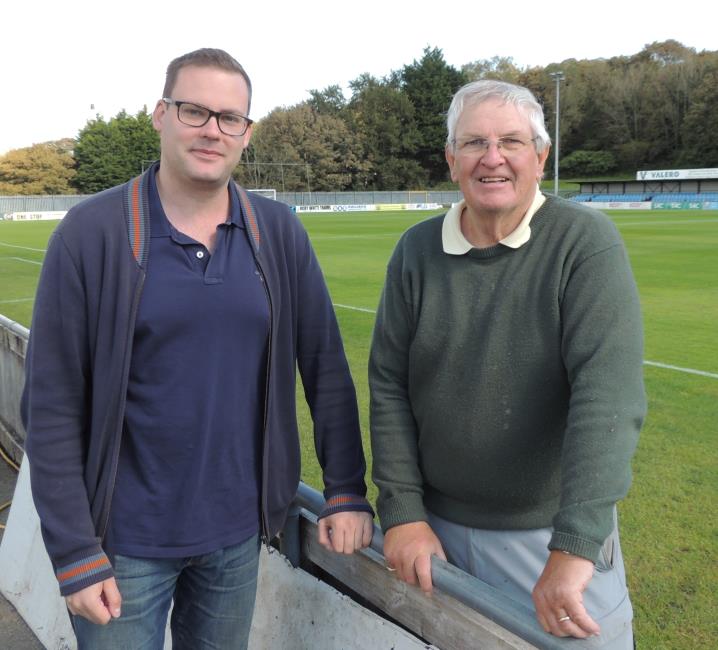 Rob Edwards and David Hughes