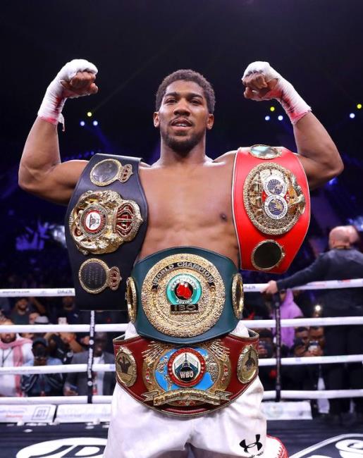 Anthony Joshua is ready to lay everything on the line to become the best heavyweight in the world