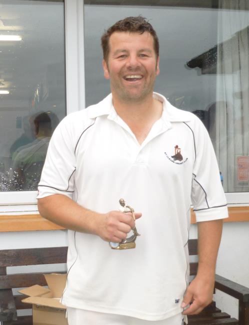 Andrew Edwards - led Laugharne to another win