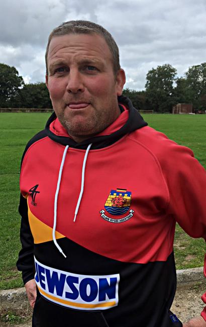Andrew Fletcher - scored only try for Cardigan