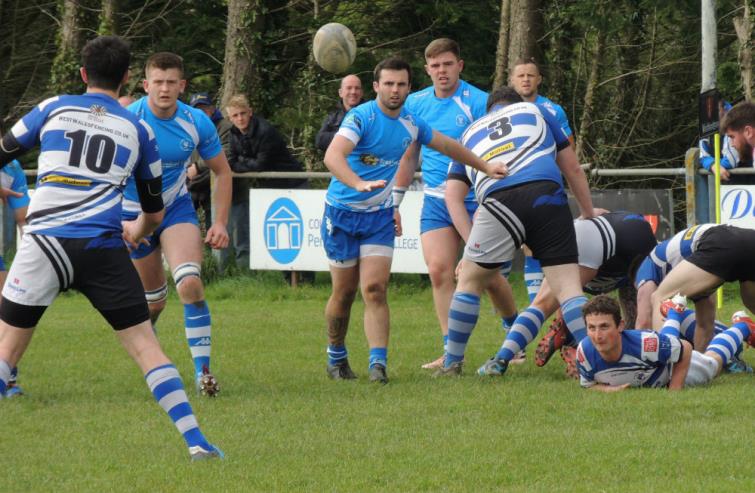 Andrew Williams gets his backs in motion