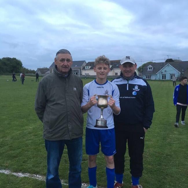 Three generations of football in Angle