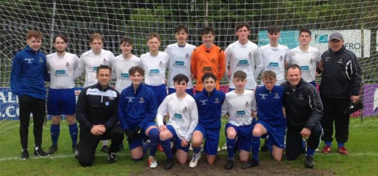 Runners up Angle U16s