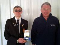 Local sea anglers fly the Welsh flag in Europe