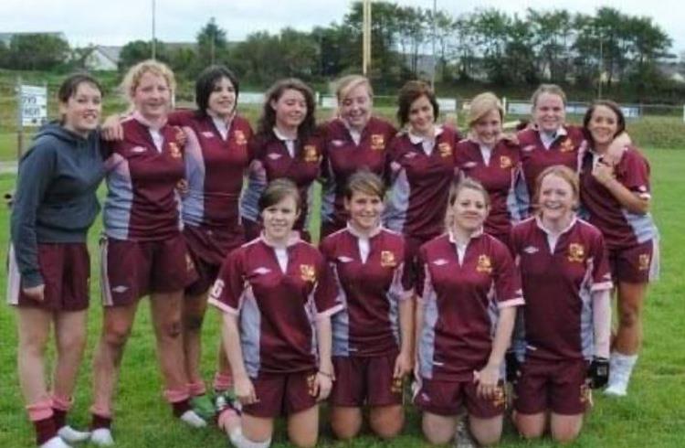 The ladies team that Ann-Marie is rightly proud of