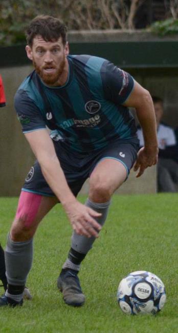 Aaron Hallam starred for St Ishmaels as the in form striker struck a double hat-trick against Prendergast Villa