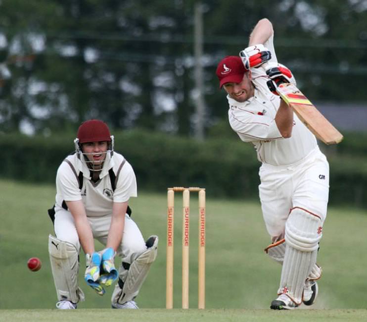 Adam Chandler cracked a sparkling undefeated century for Cresselly