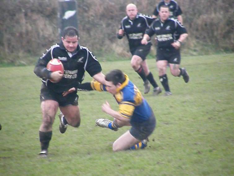 Adam’s an inspiration with the Pembrokeshire All Blacks!