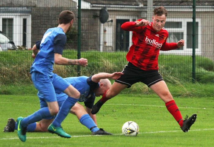 Adam Muskett added the second goal for Carew. Picture Susan McKehon