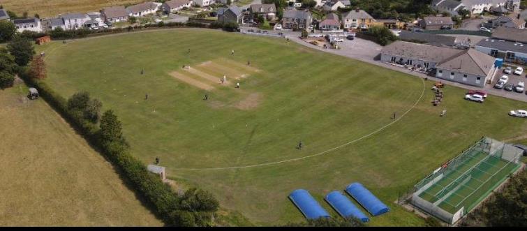 Aerial view of the ground