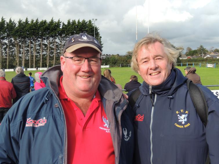 Alun Wills and Eric Summons