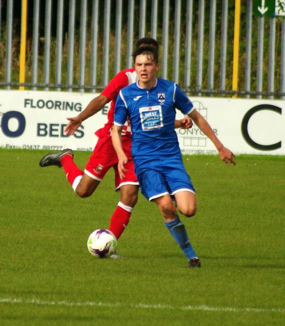 Alaric Jones volleyed home the opener