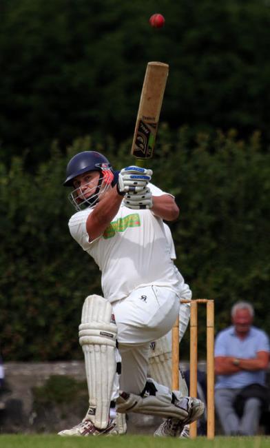 James Phillips finishes with a mighty six