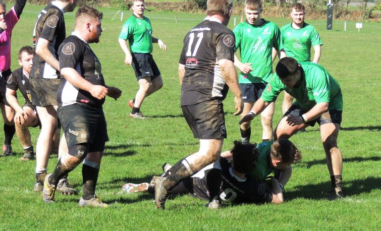 Alex Codd crashes over
