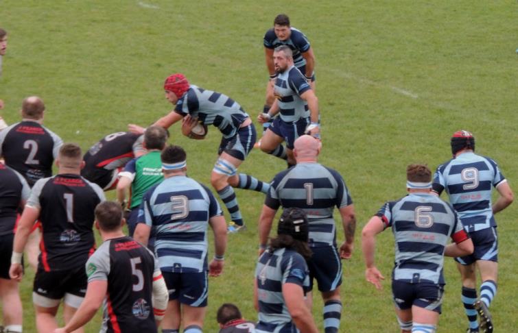 Alex Jenkins charges ahead