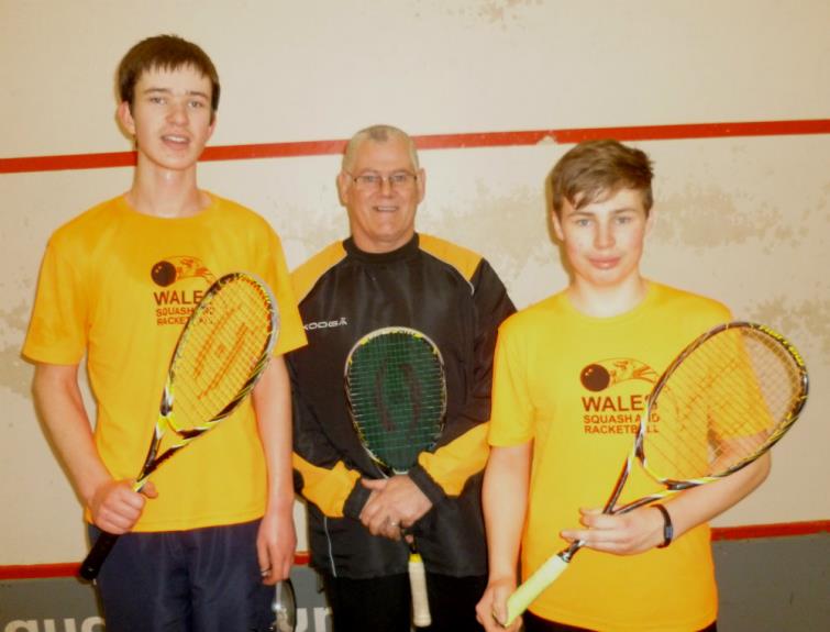 Alfie Wheeler, Peter Crook andTomos Edmonds
