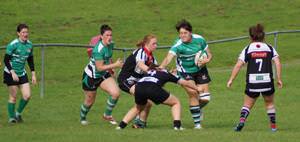 Ali’s a rising rugby star with the Borderettes!