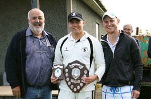 Neyland celebrate Duggie Morris hat-trick