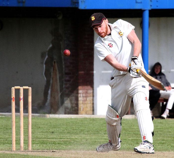 Ashley Smith smashes a six