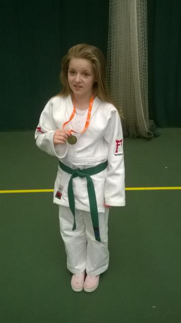 Ashleigh’s storming up the judo ladder!