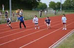 Primary pupils get on their marks!