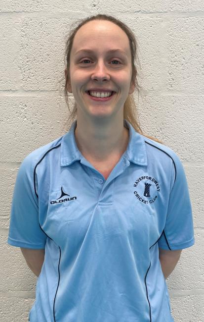 Top bowler Awen Prysor - 3 for 3 in one over