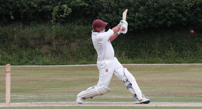 Lyn Richards top scores for Cresselly 2nds