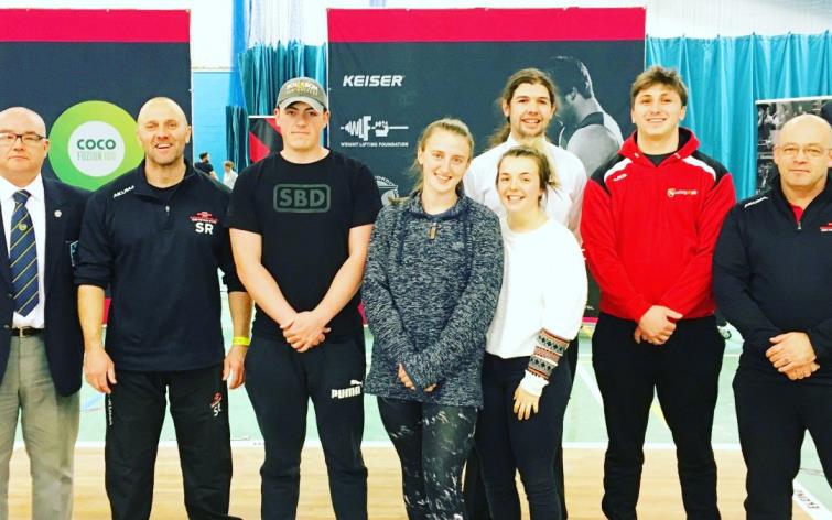 Athletes and coaches from Pembrokeshire taking part in 2019 British Championships