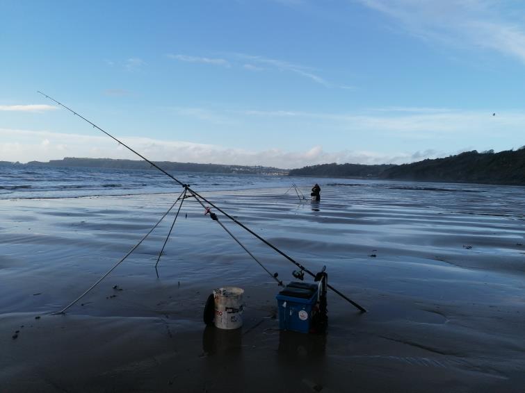 Amroth beach in South Pembrokeshire.