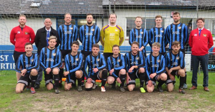 Third Division Cup winners Broad Haven